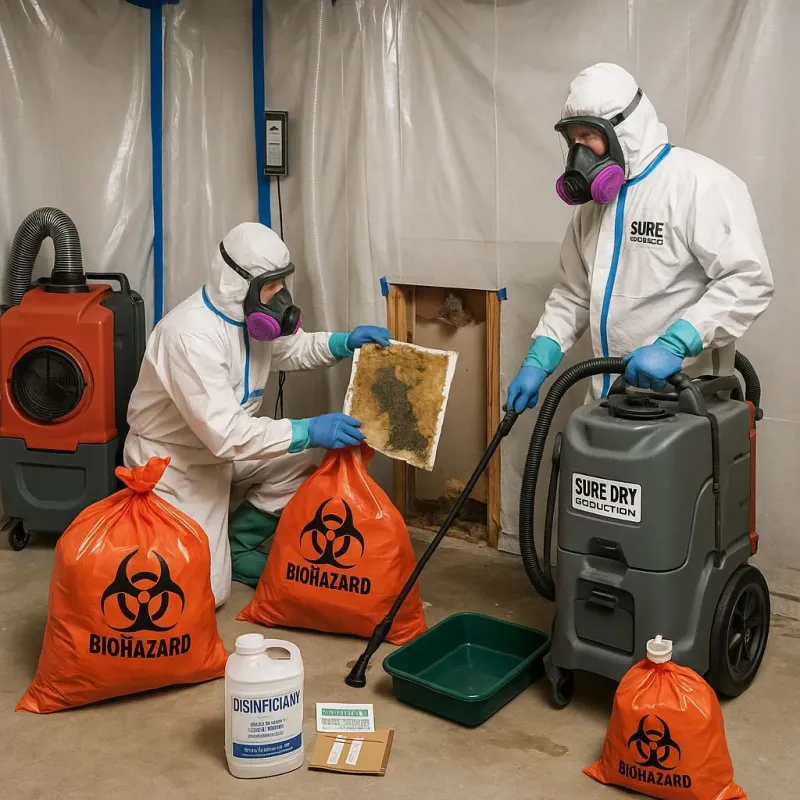 Contaminated Water Handling Protocols process in Lewis Center, OH